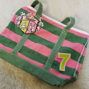 Pink and Green Goldie limited edition totes bag